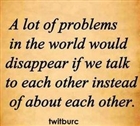 To gossip or not to gossip!