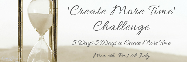 Create More Time Challenge